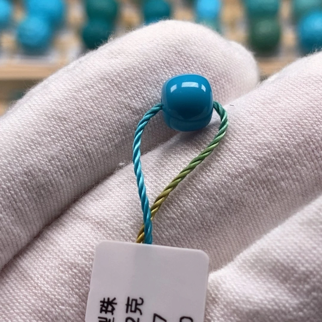 绿松石未镶嵌精品原矿高瓷绿松石