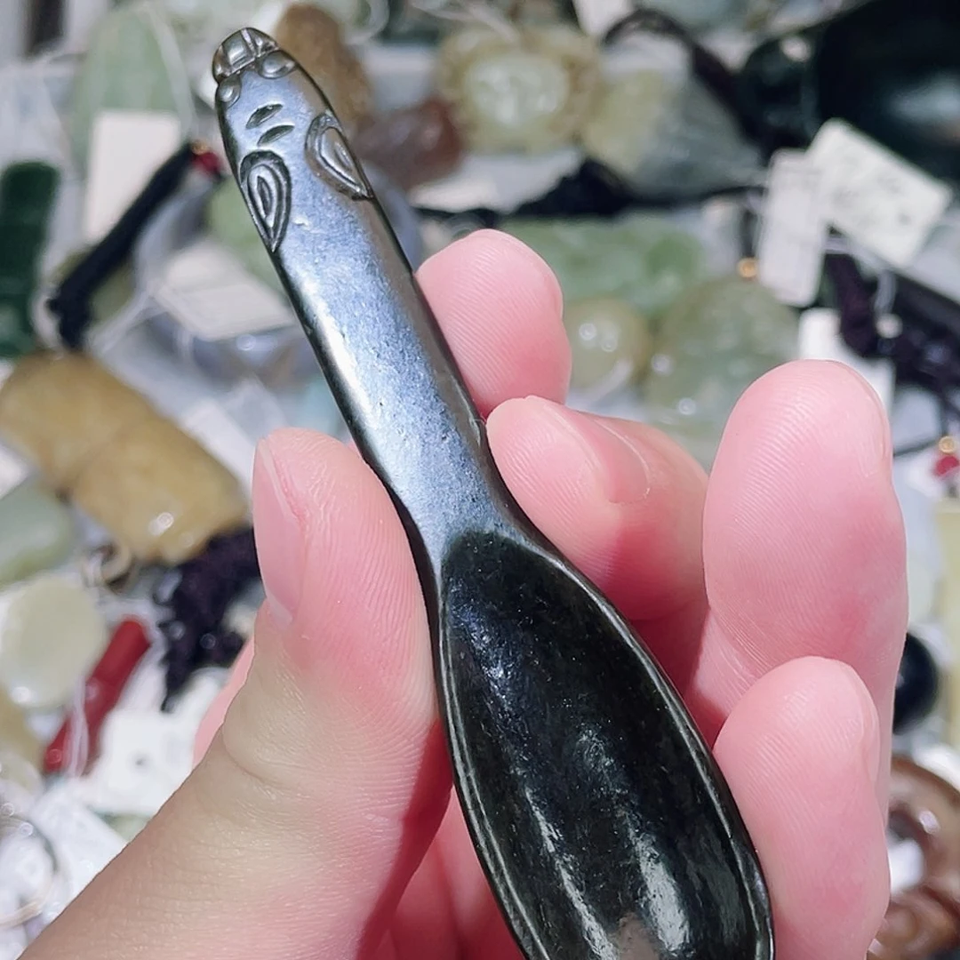 和田玉车挂未镶嵌