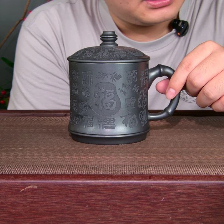 茶杯紫砂高货放漏
