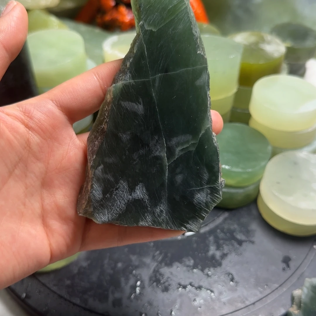 用***1蛇纹石玉未镶嵌蛇纹石未镶嵌珠宝奇石