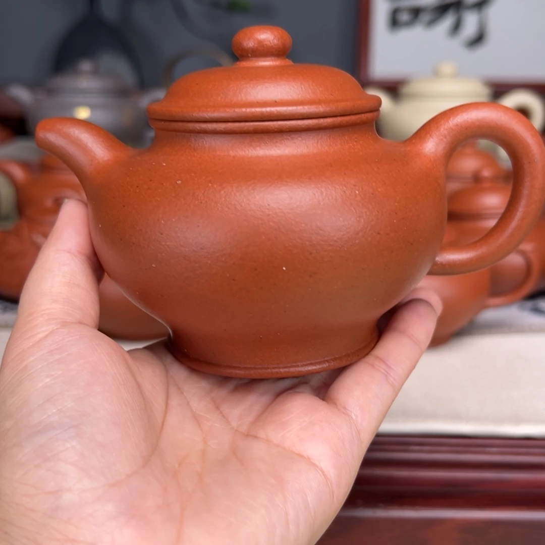 茶壶紫砂宝山红泥300