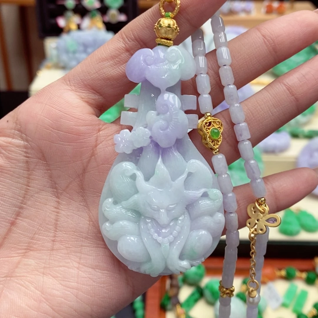 颈饰未镶嵌翡翠翡翠吊坠