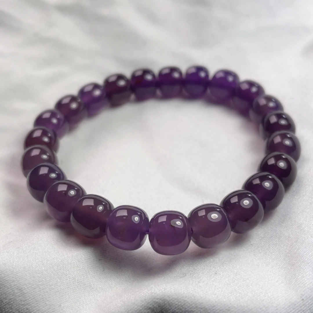 玛瑙/玉髓未镶嵌原矿保山冰紫9 +