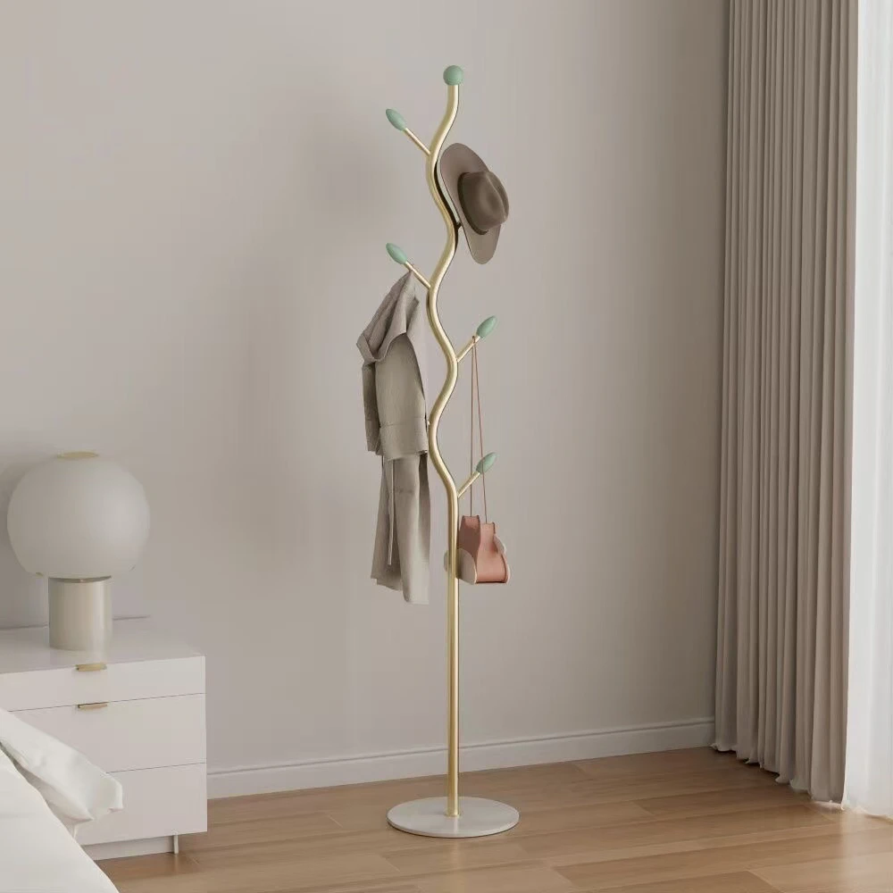 衣服架支架结构挂包单杆烤漆置物架家用架子移动落地衣架放卧室