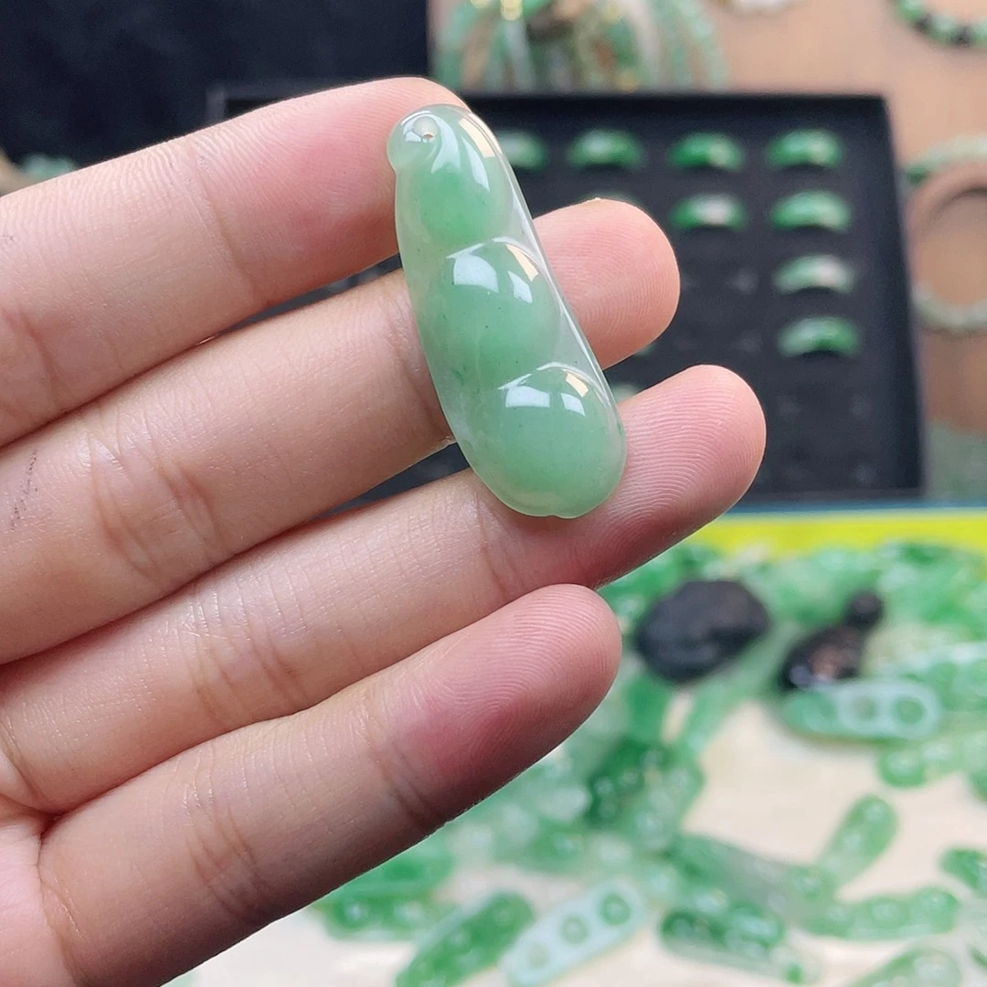 石英质玉合金小福豆