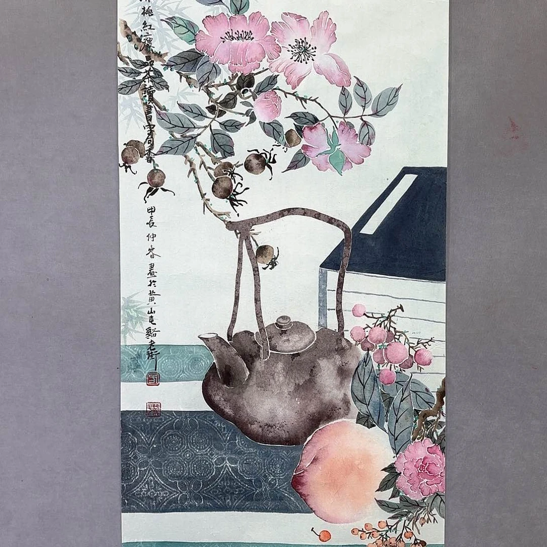 国画国画纯手绘作品请放心去藏