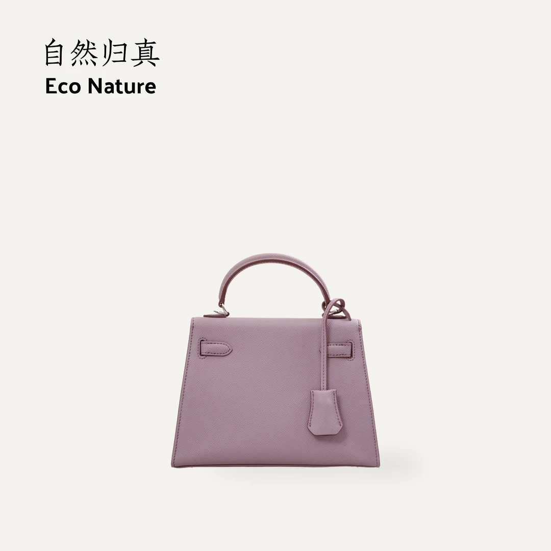 Eco手掌纹头层牛皮凯莉包5160236