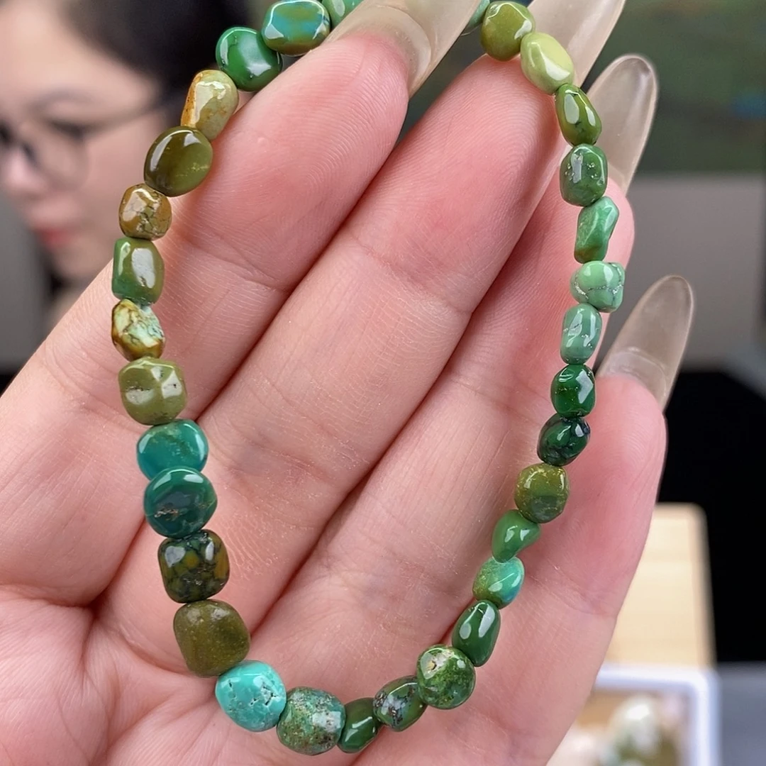未镶嵌绿松石珠宝奇石