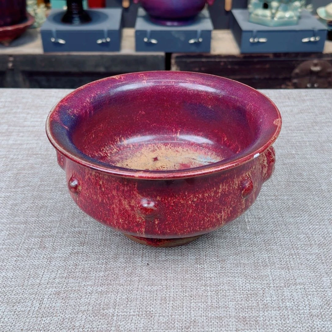 摆件陶瓷旧藏摆件