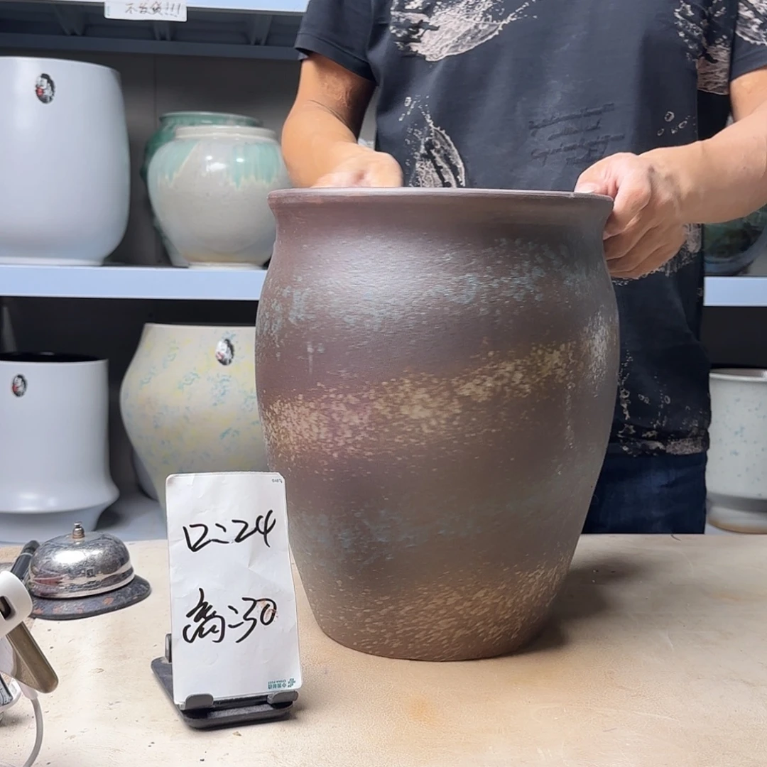 紫砂花盆尺寸24@30
