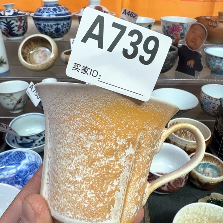 摆件739景德镇手工柴烧茶器