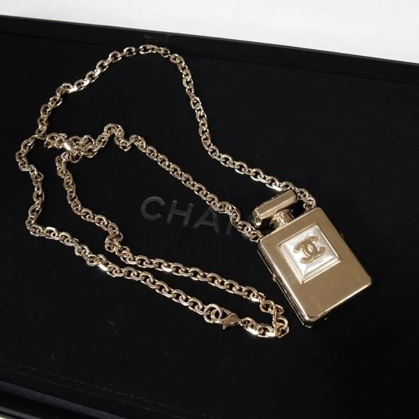 Chanel 香水瓶吊坠项链可打开
