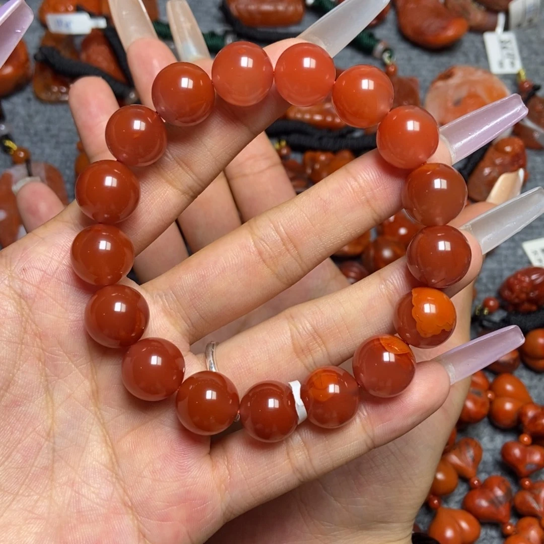 手串未镶嵌南红玛瑙13mm