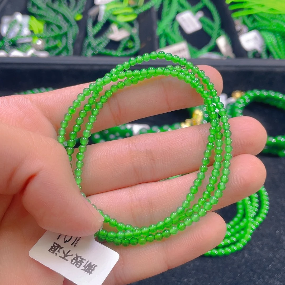 翡翠未镶嵌颈饰