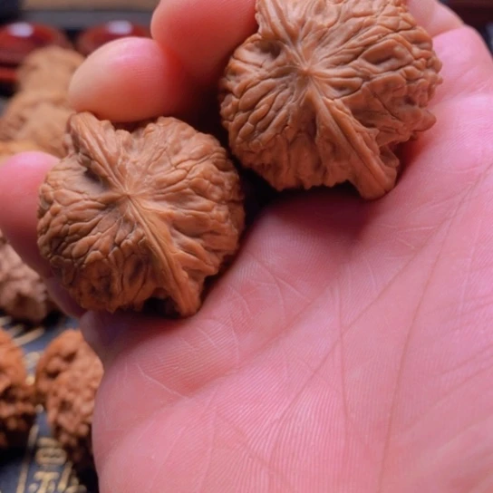 陈*文玩磨盘狮子头全品