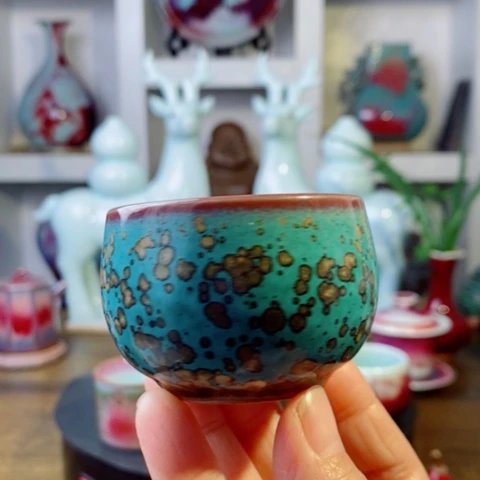 瓷片禹州神后钧瓷原产地~