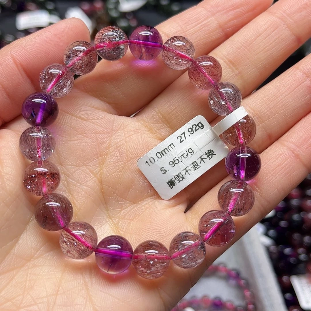 水晶手链未镶嵌柿**意手链
