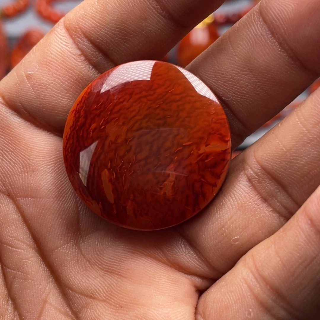 南红玛瑙未镶嵌珠宝奇石吊坠