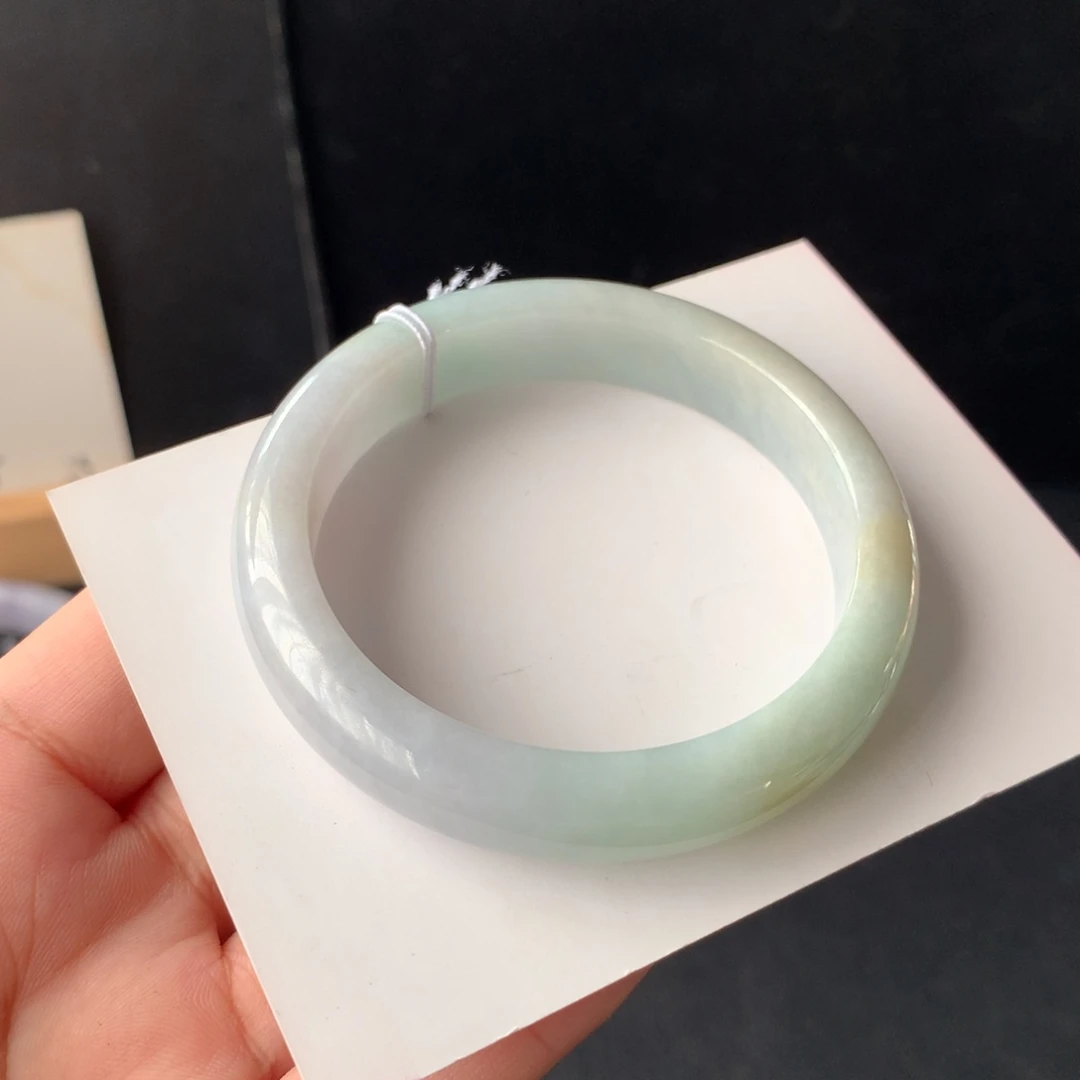 翡翠未镶嵌手镯32号51.7-11.5-7.6