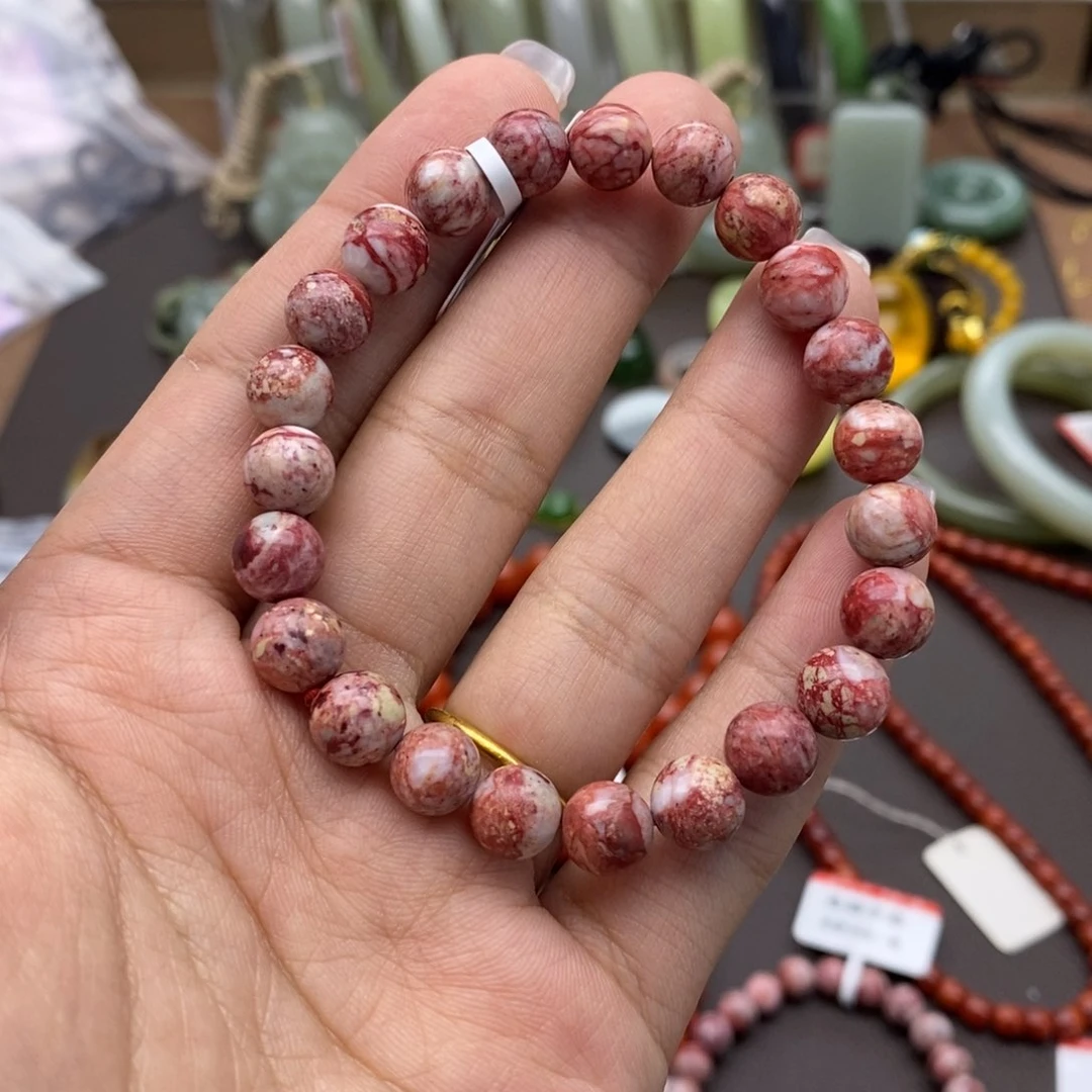 未镶嵌手串和田玉欢***妈