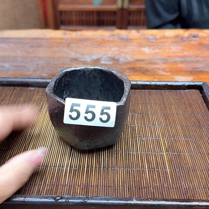 纯手工制作粗陶茶具