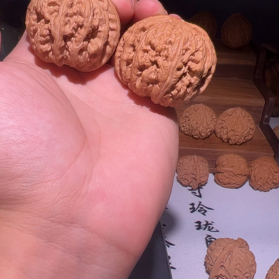 吊坠文玩核桃45尺球筋全品