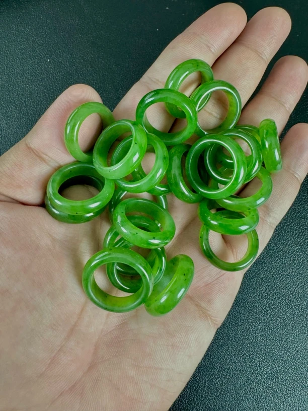 【高色界苹果绿】俄老料碧玉乌兰海微猕猴桃冰胶苹果绿（多样性发一）