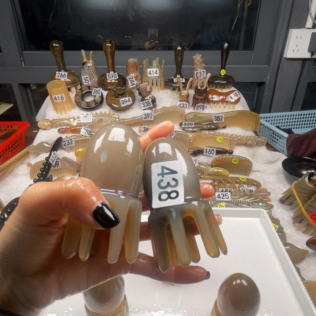 牛角梳子梳子牛角梳牛角福利款