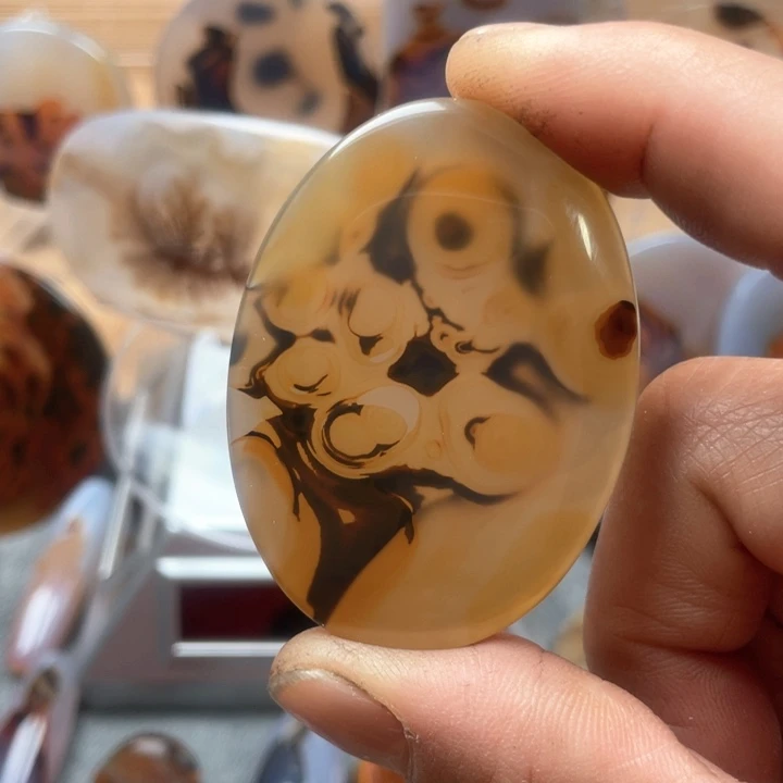 玛瑙/玉髓吊坠(不含链)未镶嵌