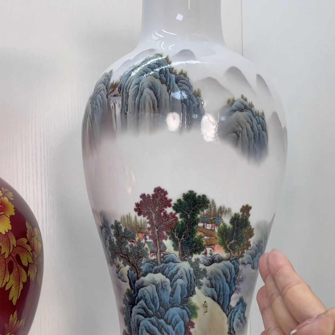 摆件景德镇陶瓷现代工艺品摆件