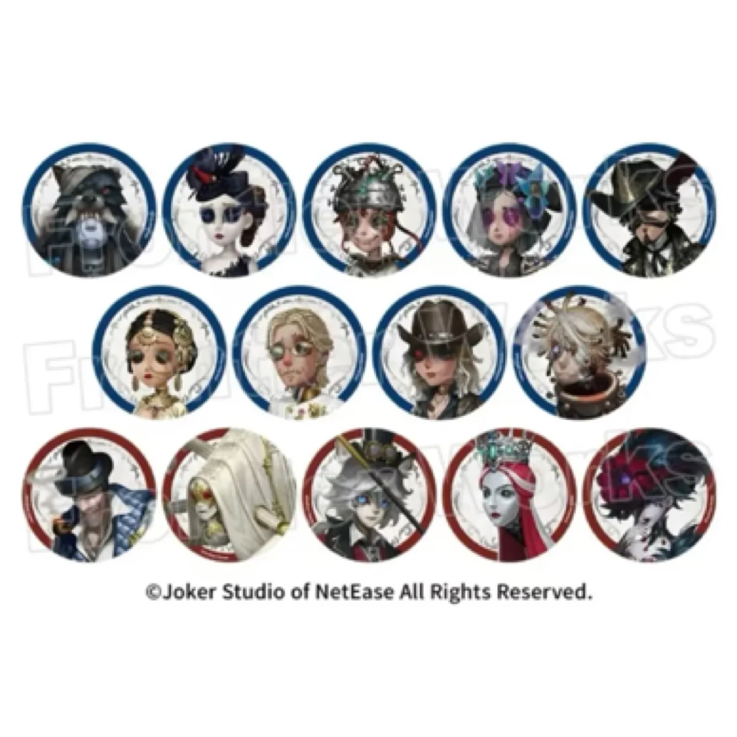 【第五人格】真髓系列金皮紫皮海报/茶话会吧唧 盲盒（默认代拆 ）