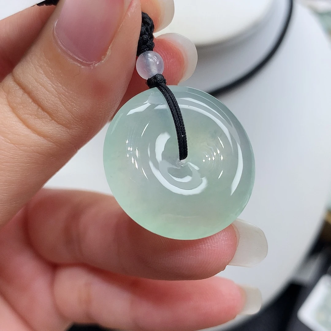 翡翠未镶嵌胸饰翡翠47，24.2/5.5