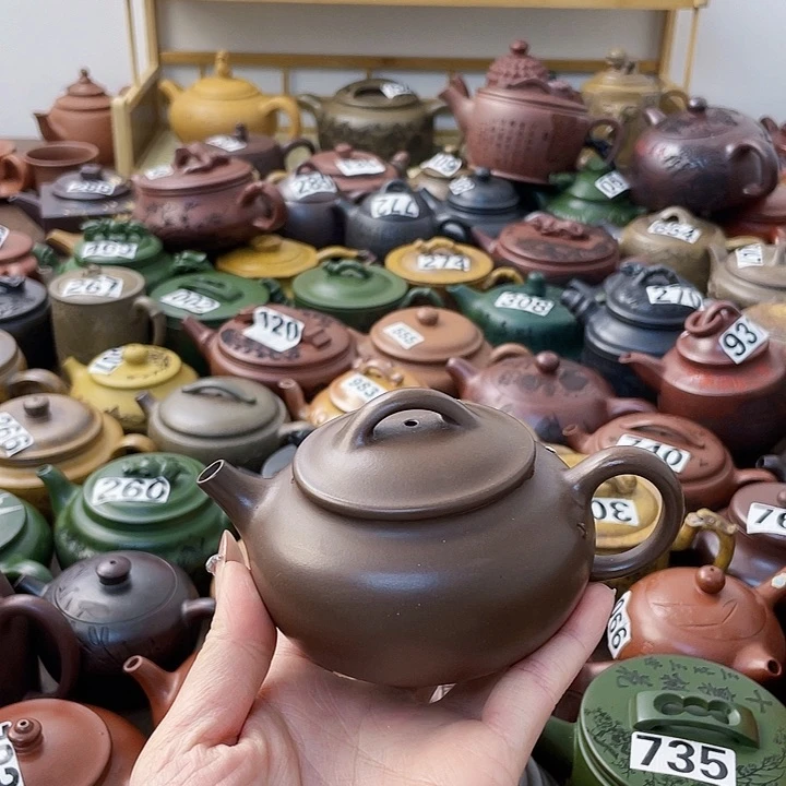 茶壶紫砂紫砂微瑕