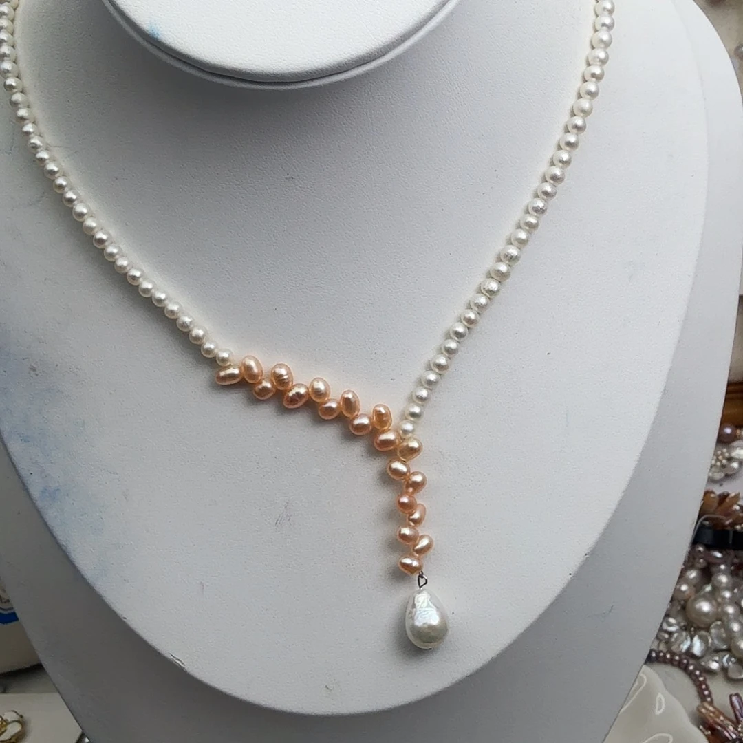 淡水珍珠颈饰未镶嵌