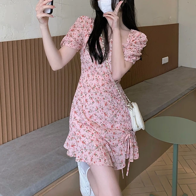 （301-400直播间看款拍）夏高端时尚高雅气质连衣裙（NO退NO换）