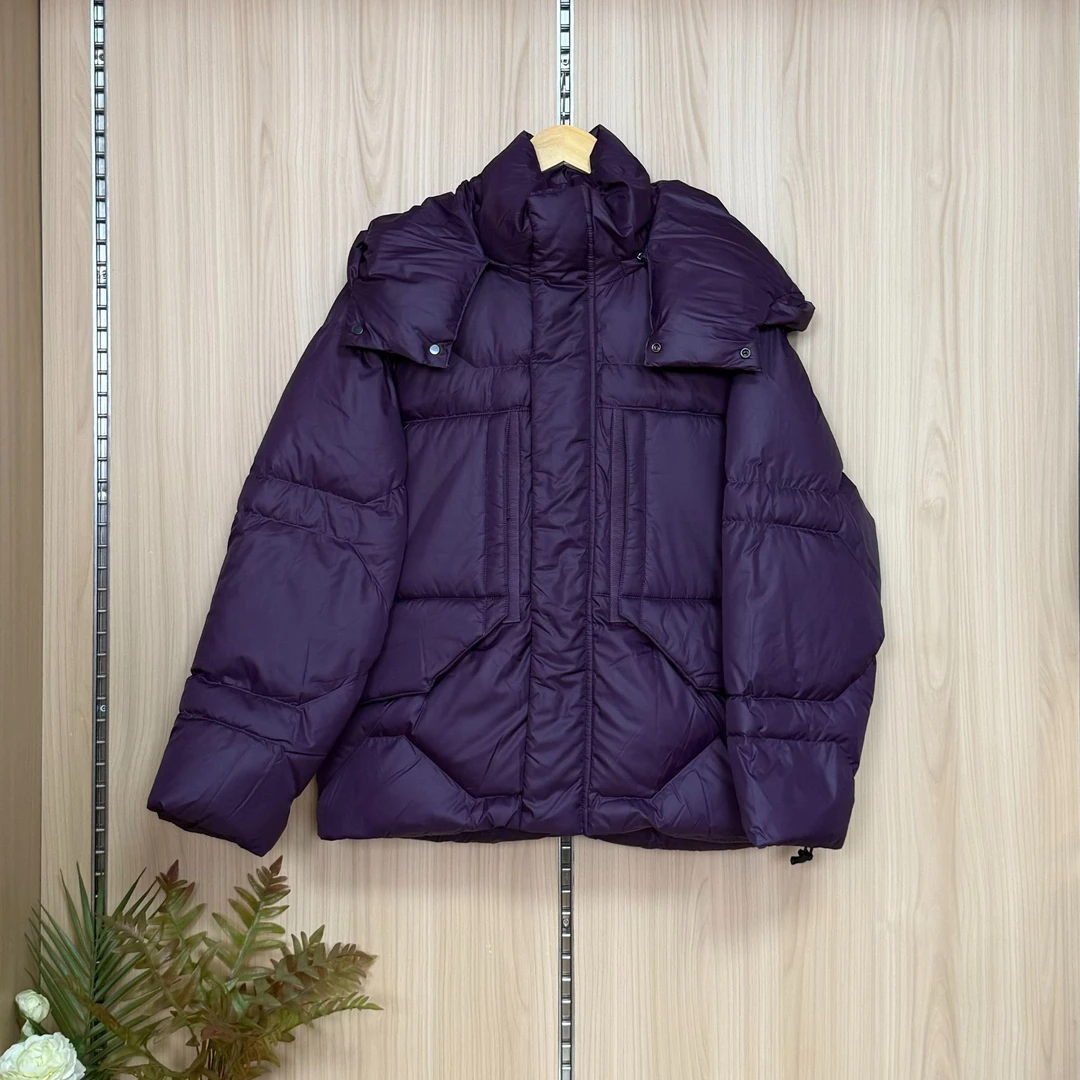 户外羽绒服2025年新款保暖防风鸭绒时尚百搭面包服