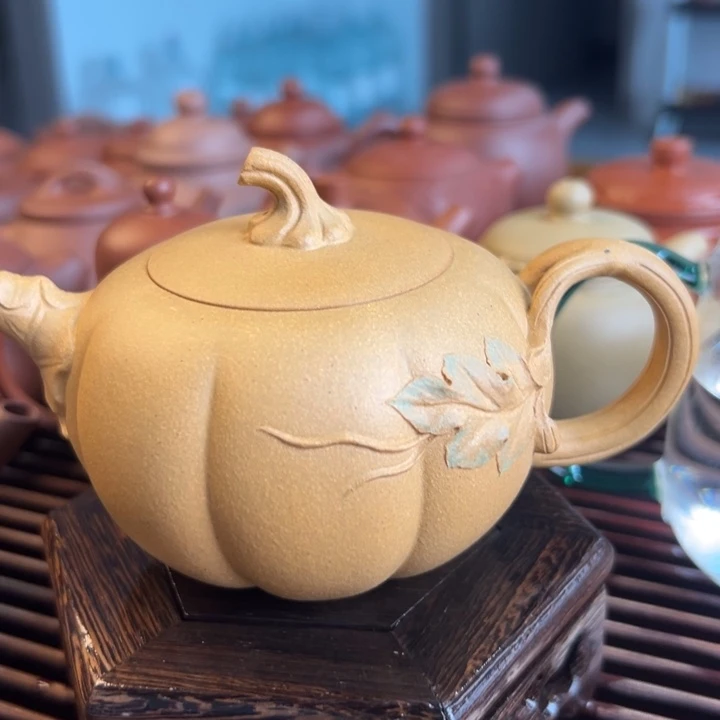 紫砂茶案黄金南瓜200cc
