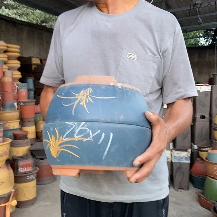 紫砂花盆紫砂花盆