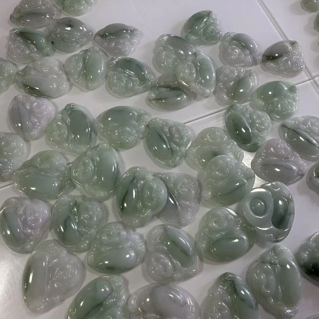 天然A货翡翠佛公吊坠-d140-多样性发一