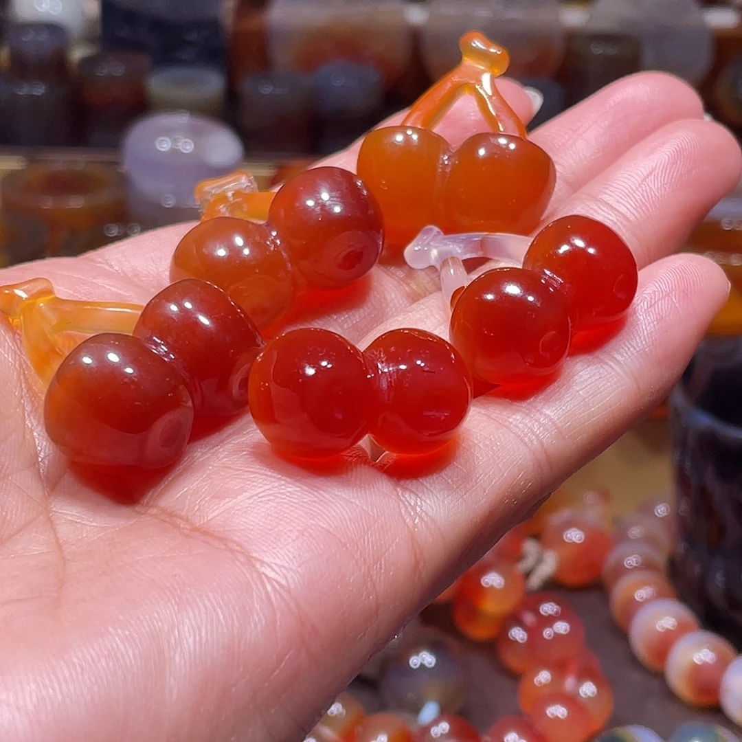 时***转玛瑙/玉髓未镶嵌手链