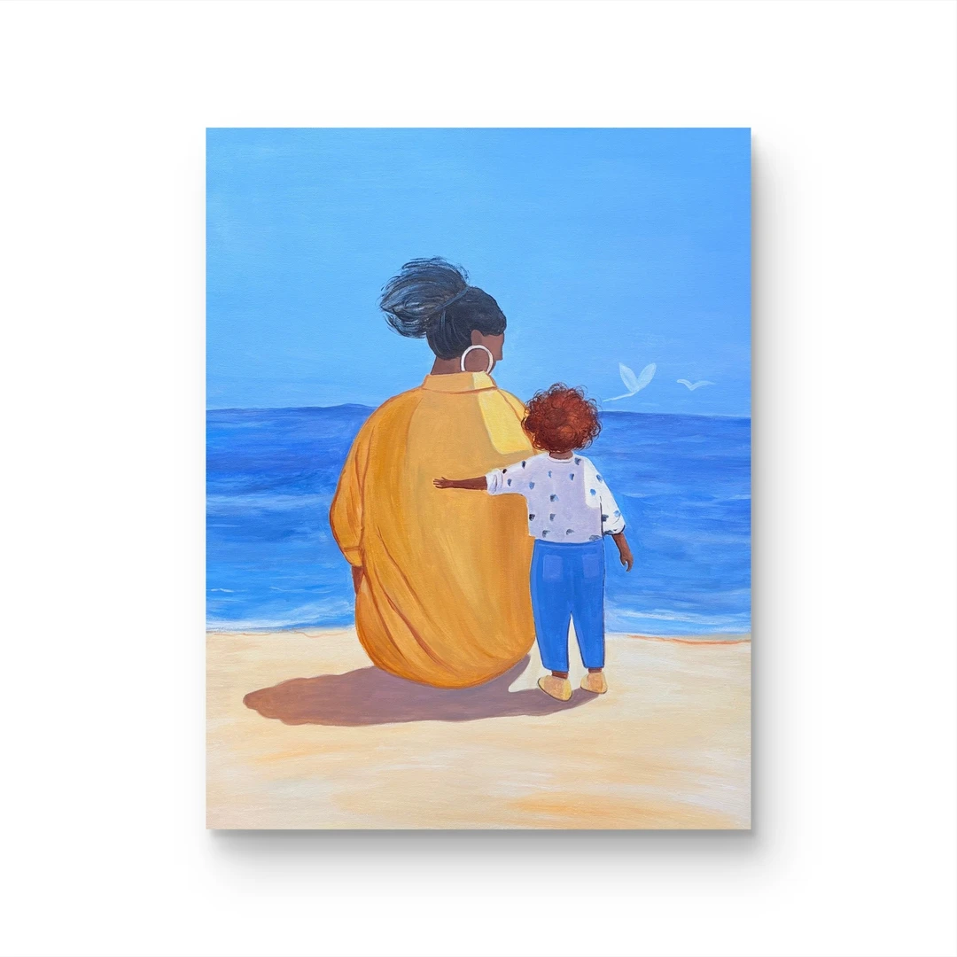 【拥护】孤品“60*80” No.765手绘挂画