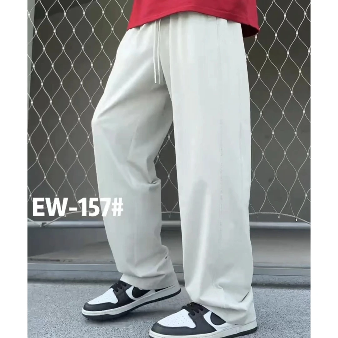 【EWM直筒果冻裤】夏季情侣款工装立裁休闲裤透气吸湿时尚百搭Z-157