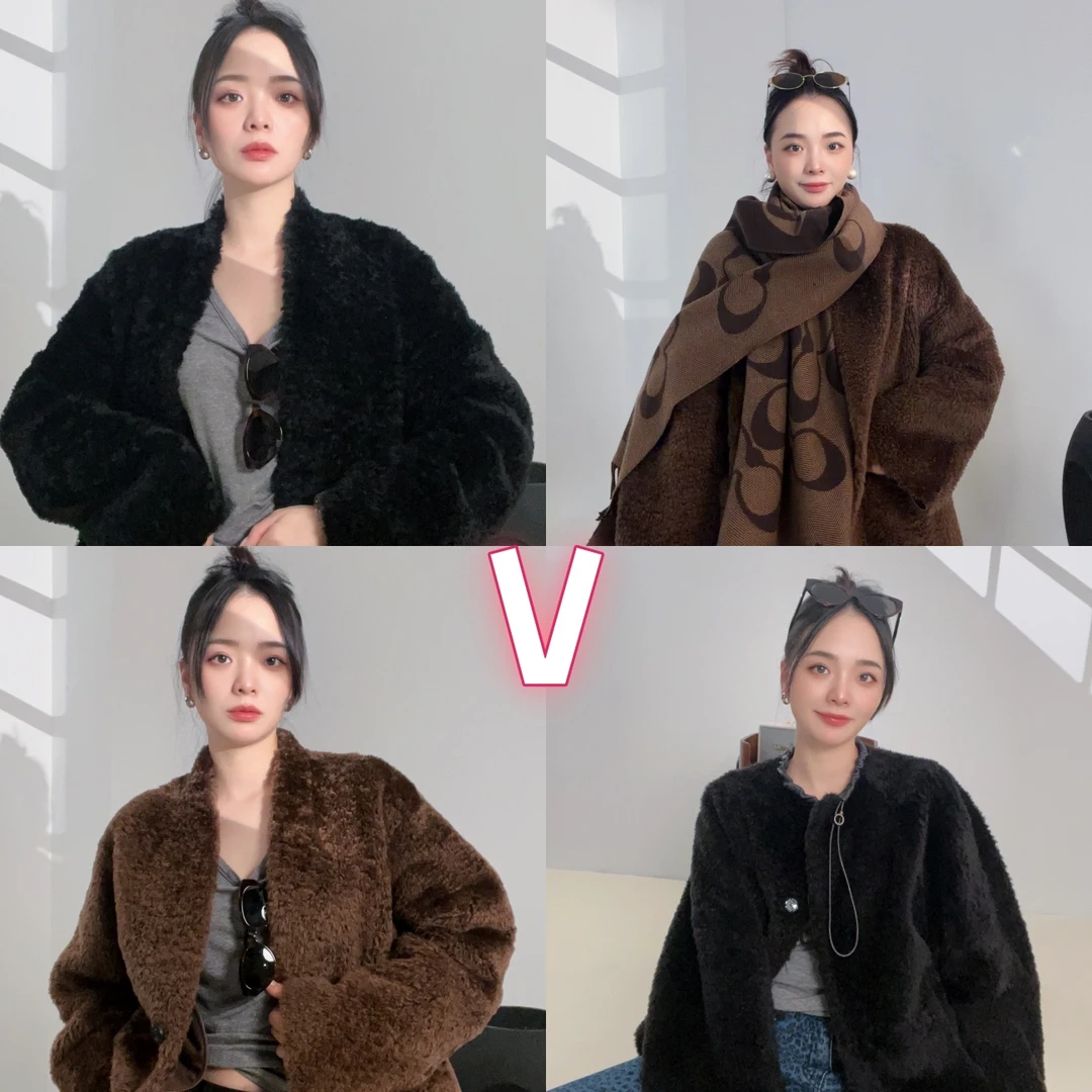 V综合链接时尚女士保暖秋冬厚外套合集V
