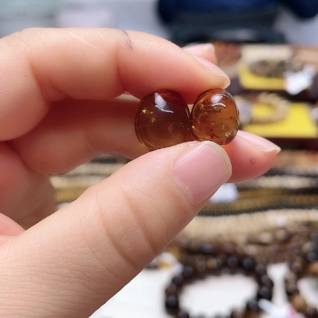 琥珀裸石未镶嵌7*7大