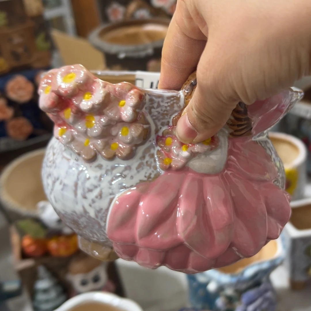 满20米秒退拉黑花盆