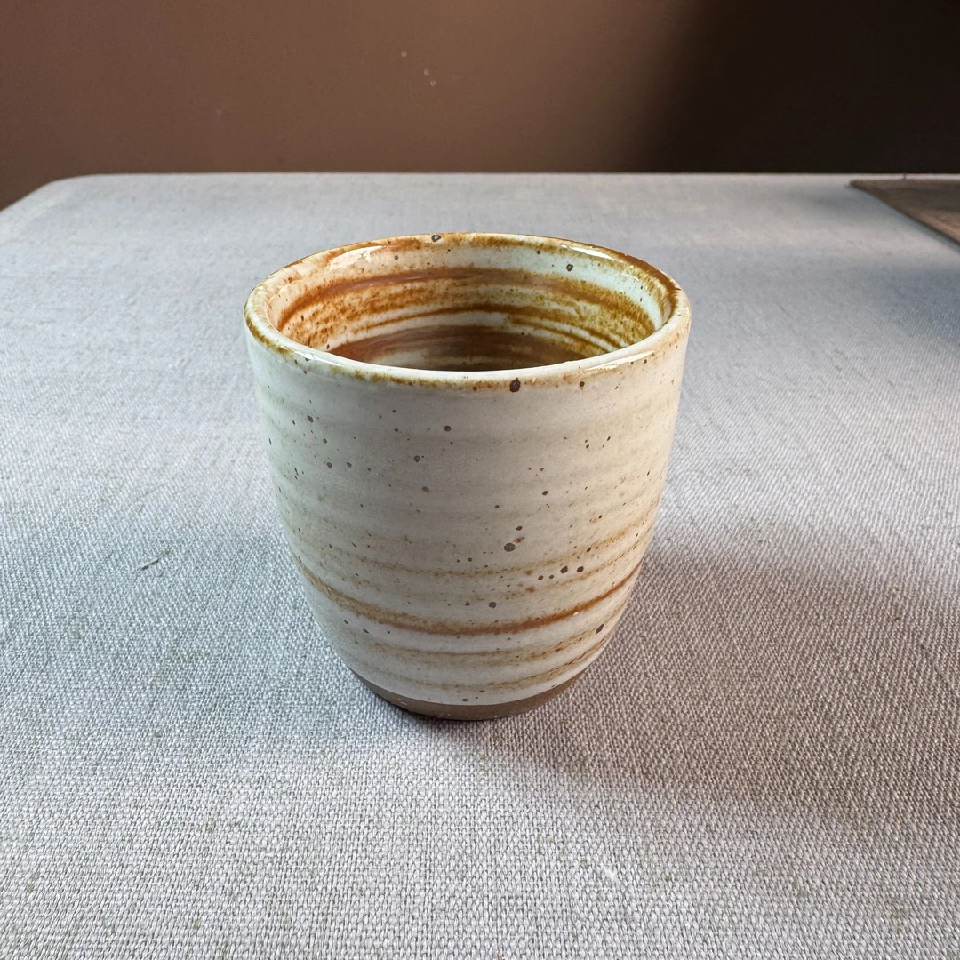 160CC粉影刷白如意杯