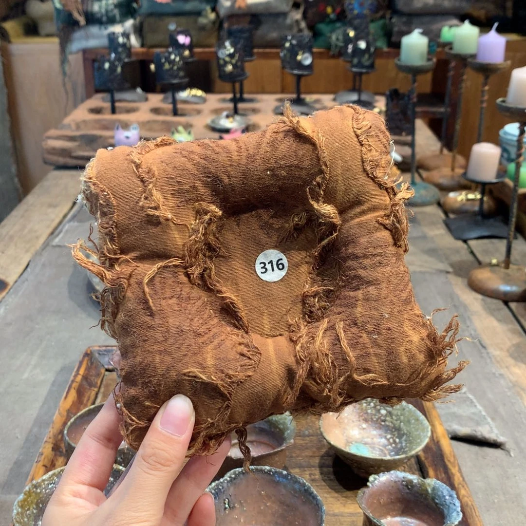 紫砂手工制作 蚕丝茶垫