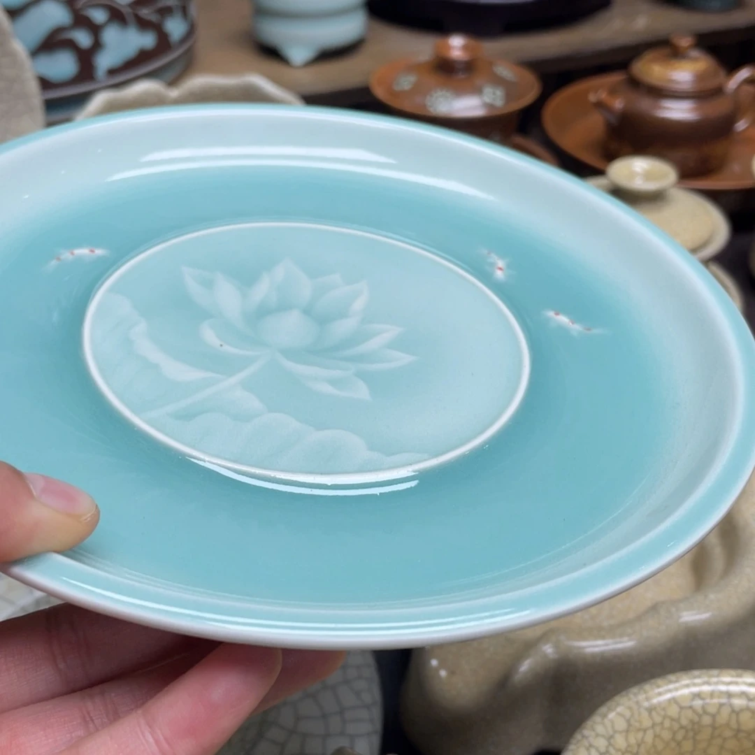 充****福利青瓷茶具微瑕