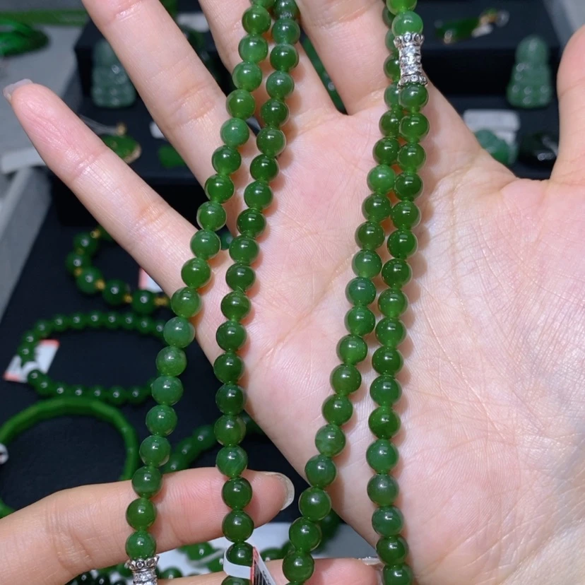 【闪购商品】和田玉（碧玉）未镶嵌颈饰