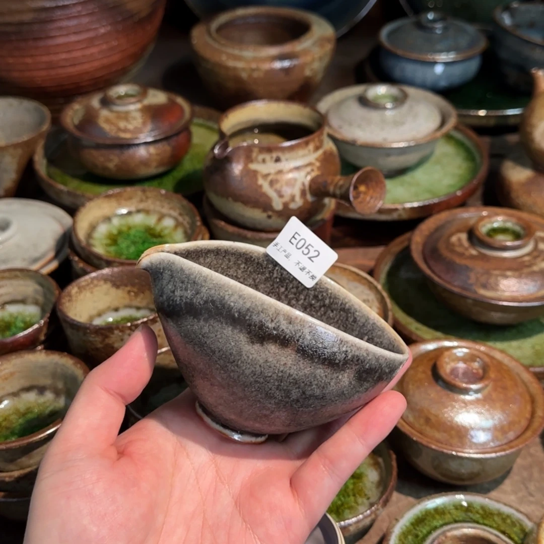 E052破碎感泥料非柴烧跑单禁拍